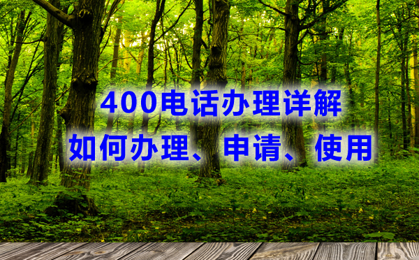 400電話辦理詳解：如何申請、辦理和使用